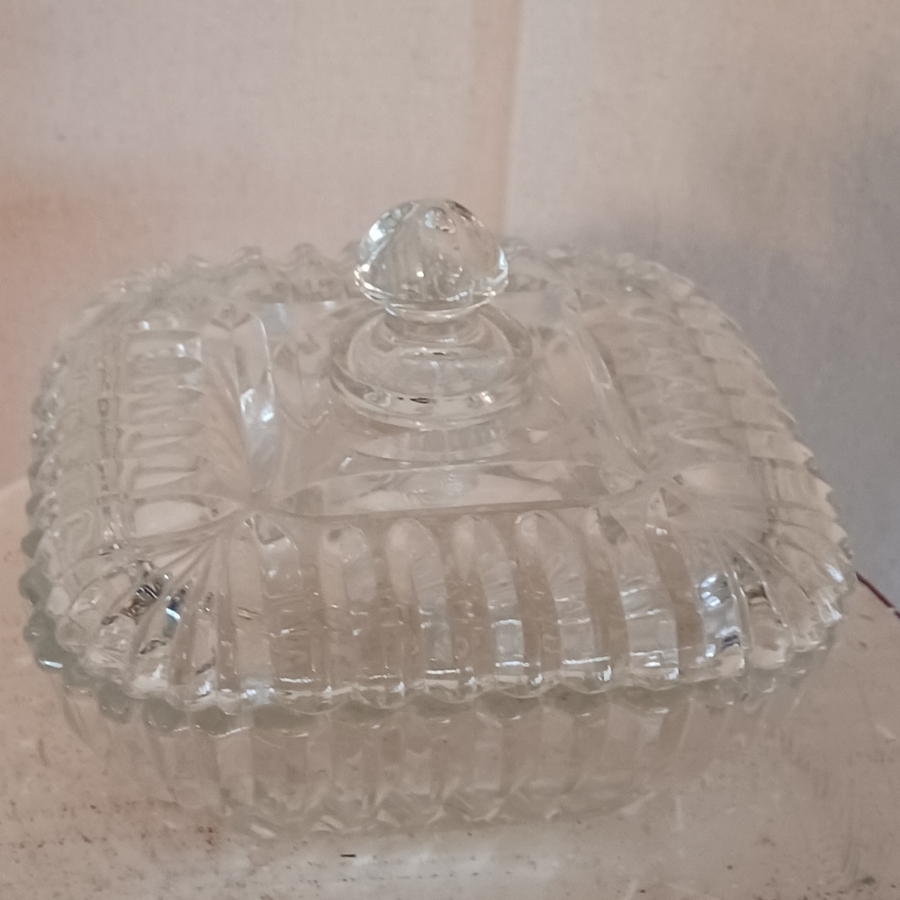 Crystal candy dish